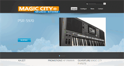 Desktop Screenshot of magic-city-tahiti.com