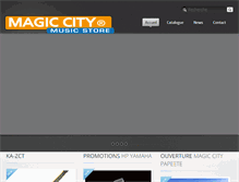 Tablet Screenshot of magic-city-tahiti.com